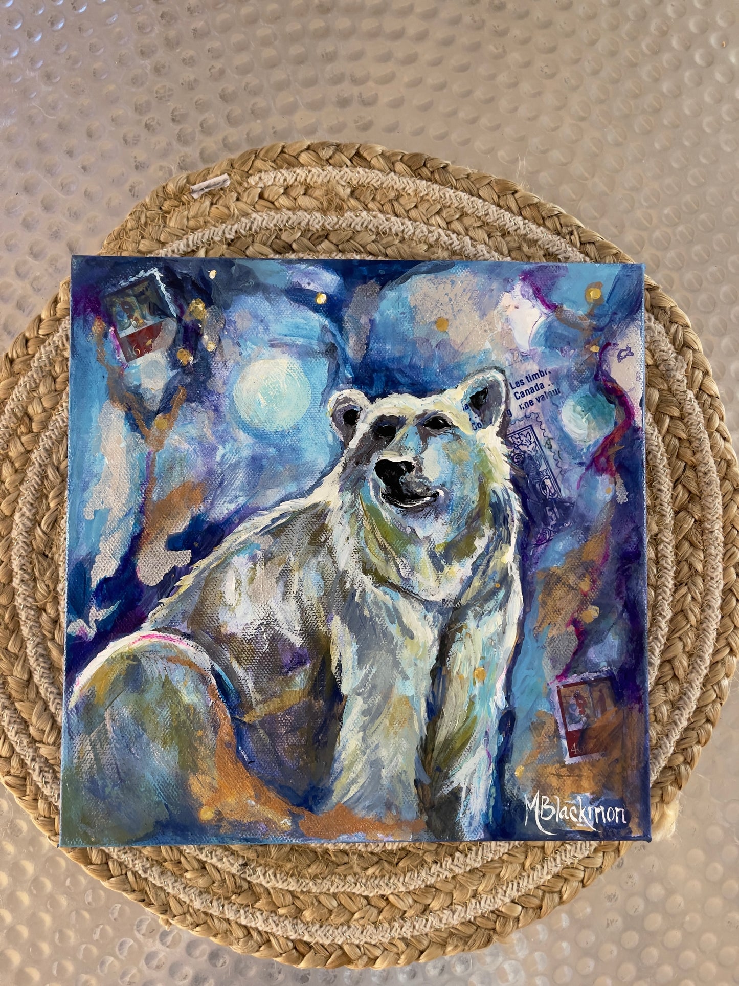 Aurora Borealis Polar Bear