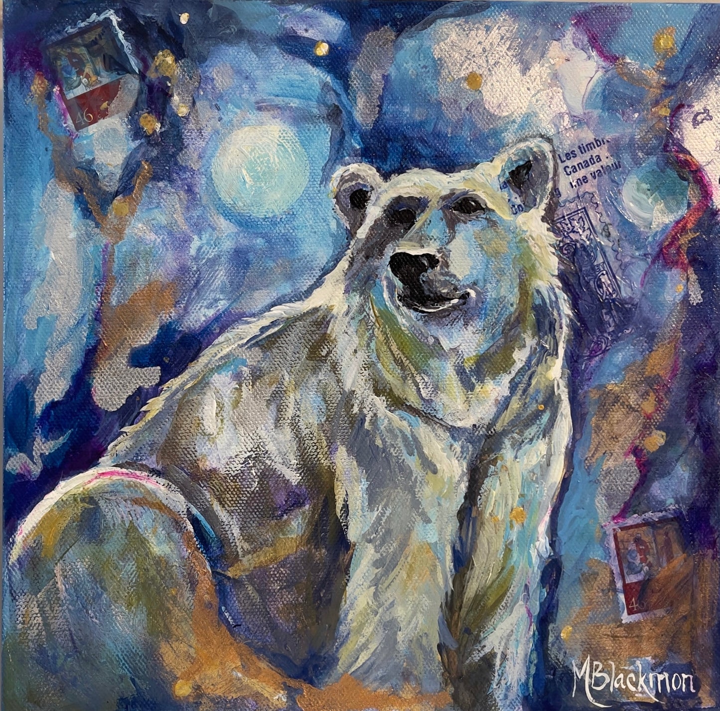 Aurora Borealis Polar Bear